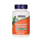 Magnesium, Calcium, Vitamin D3 und Zink 100 Tabletten NOW FOODS